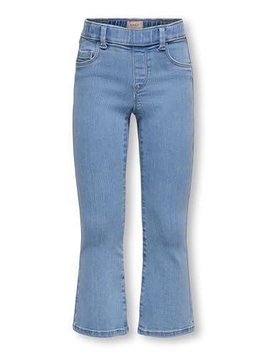 Jean évasé élastique Fille pantalon denim stretch tendance Flared Kmgrain