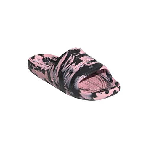 adidas Flow Adiletten Badelatschen (pink/black, EU Schuhgrößensystem, Erwachsene, Numerisch, M, 38)