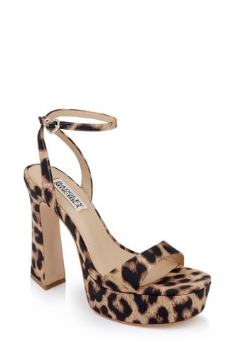 Badgley Mischka Caia Platform Sandal with Heart-Shaped Buckle2