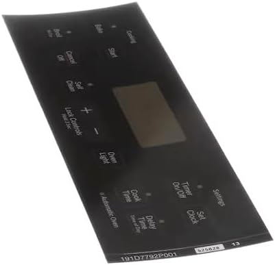 WB27T11511 Faceplate Graphics Compatible With GE Electric Ranges - Budora - AP5803548, 3026233, PS8767127