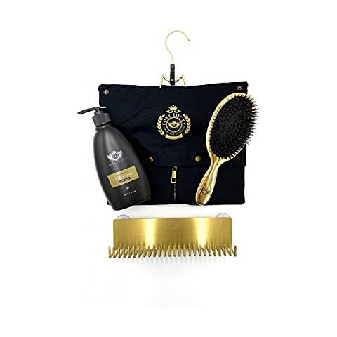 Foxy Locks Ultimate Hair Extension Styling Set - Brush, Holder, Case & Mask Cover