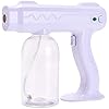 TOPNIU Spray Container Nano verstuiving Spray Gun 800ML Blauw Licht Nano Stoom Verstuiving Fοgger Sprayer, Portαble Elektrische Desinfectiοn Spray Fοgger, Handheld Spray Steam Gun