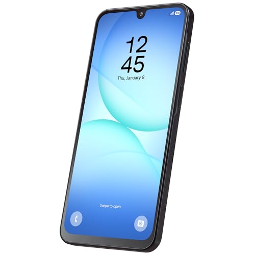 Image of total wireless Samsung Galaxy A17 5G, 128GB, Black - Prepaid Smartphone (Locked to Tracfone) - 6.7 inch Super AMOLED 90Hz Display, 50MP Triple Camera with OIS, 5,000mAh Battery, 4GB RAM, Android 16