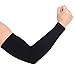 Simplicity Outdoor Sports UV Sun Protection Cooling forearm Sleeves, Black-New