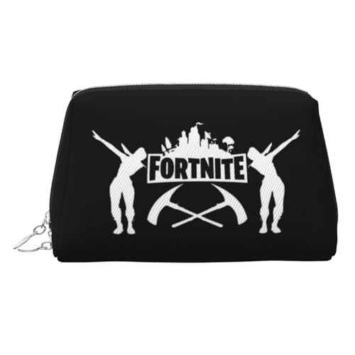 化粧ポーチ フォートナイト レディース メイクポーチ 化粧バッグ メンズ トラベルポーチ レザー 小物入れ かわいい おしゃれ 可愛い 化粧品収納 大容量 防水 多機能 旅行 持ち運び便利