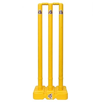 CW Bonzer Sports Backyard Cricket Sets Bat Stumps Bails and A Carry Bag Practice Set Unisex