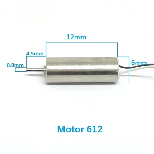 Moteur 612 coreless 3,7V micro moteur DC pour UAV et aéromodélisme RC - 5