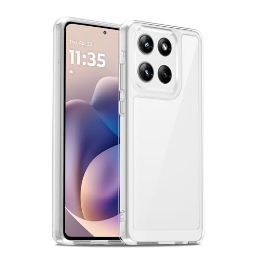 Image of Case for Motorola Moto G Stylus 2026 /Stylus 5G 2025, Military Grade Drop Protection Phone Case, Yellowing Resistant, Anti-Scratch Hard PC Back, Shockproof Ultra-Thin Protective Cover, Clear