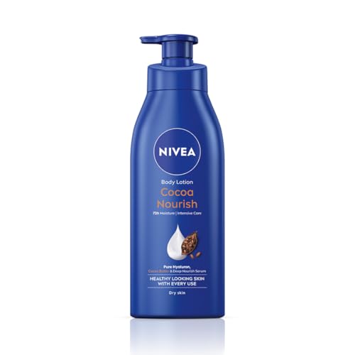 NIVEA Cocoa Nourish 400ml Body Lotion with Deep Moisture Serum| 4...