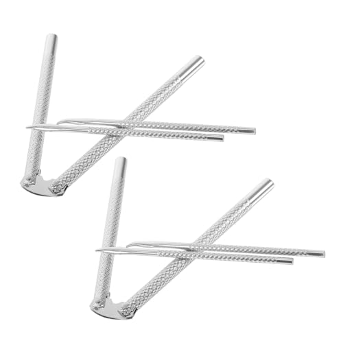 Opiniones de Tenedores para ostras los 5 mejores. 40 Zerodeko Cascanueces de Acero Inoxidable Multifuncionales para Patas de Cangrejo Herramientas Resistentes para Mariscos de Incluye Tenedores para Cangrejo y Ostras