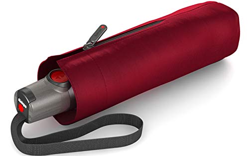Preisvergleich Produktbild Knirps T.100 Small Duomatic Taschenschirm, Dark Red
