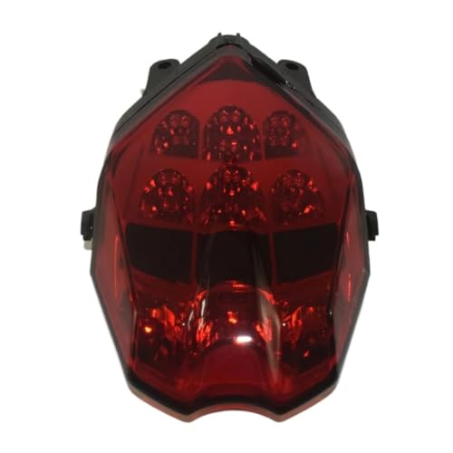 Feu de freinage arrière LED avec clignotants pour Triumph Daytona 765 2020-2022 red lens