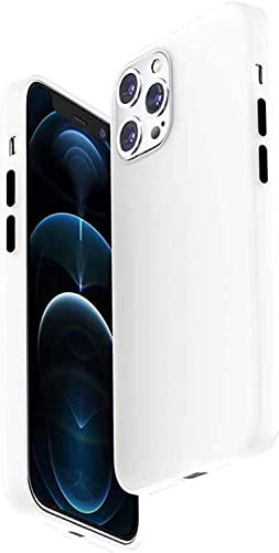 Coque iPhone 12 Pro blanc épuré combinant la finesse du gel souple et la sécurité antichoc