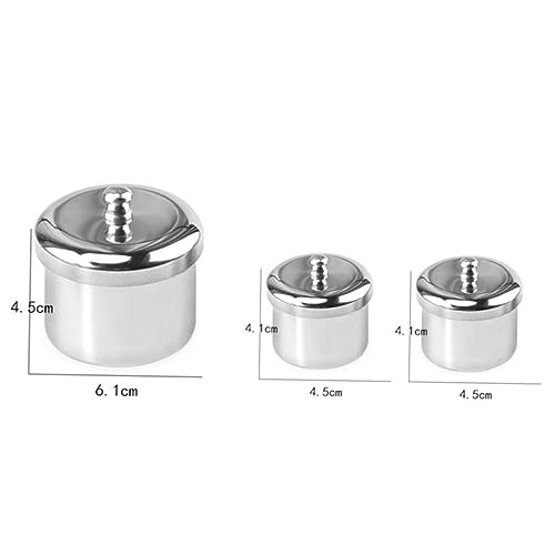 Set 3 Piezas Vasos Acrílicos para Líquido de Uñas miniatura 2