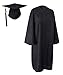 GraduationForYou Matte Graduation Gown Cap Tassel 2017