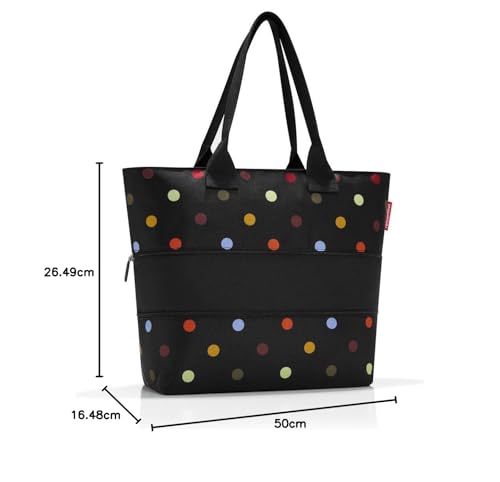 Image of reisenthel Shopper E1, Expandable 2-in-1 Tote, Converts from Handbag to Oversized Carryall