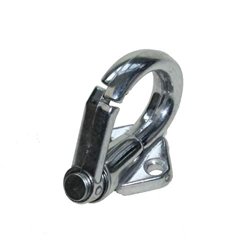 Vespa Gepäckhaken Chromoptik kompatibel mit Vespa 50N Primavera Sprint PX Lusso T5 Classic LML