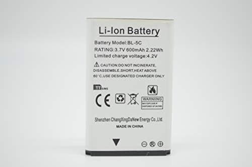 TTfone TT130 TT120 Original Spare Battery - BL5C (for TTsims TT120/TT130)