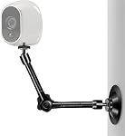 UYODM 2 Pack Support mural pour bras magique articulant compatible avec CCTV POV Caméscopes Caméras, LED Lumière, lampe vidéo,DSLR,Flash, Caméra numérique, Caméras de sécurité