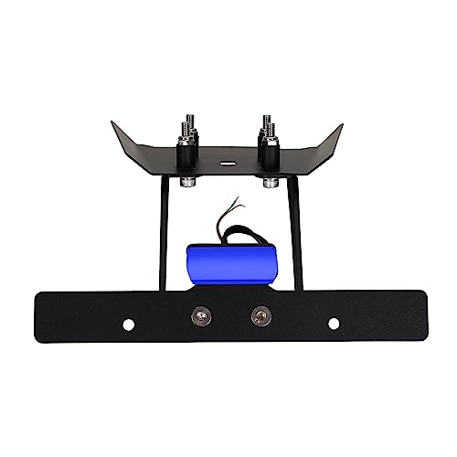 Support de plaque Duke vibrations éliminées avec LED CNC bleu