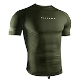 Hayabusa Core Rash Guard - Camiseta de manga corta para hombre
