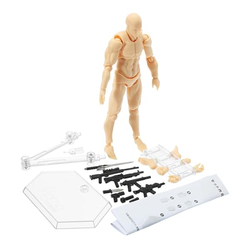 Figuras Stop Motion, modelo de figura de artista - Modelo de figura móvil Stop Motion,Modelo de figura pequeña con base para fotografía, decoración del hogar, pintura
