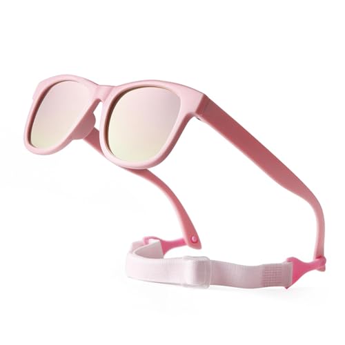Kids Polarized Sunglasses Tr90 Vintage Brand Boys Girl Square Sun Glasses Glasses for Children Baby Uv400 Eyewear