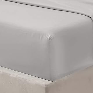 Oxford Homeware Deep King Size Fitted Sheet 25 cm Microfiber 200 TC Bed Sheets (Ochre)