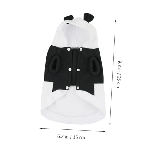 Disfraz Panda para Perro Ropa de Invierno Talla S miniatura 2
