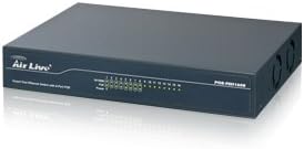 Airlive POE-FSH1608, 16-port Fast Ethernet Switch with 8-Port PoE