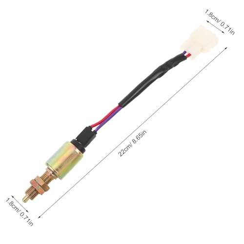 Interruptores de luz de freno M10 x 1.25 accesorios para control del pedal de freno 5