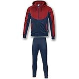 Mangas con corte raglán Joma Chándal Caballero Chandal Capucha Essential, Niños, Marino-Amarillo, XS