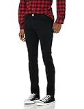 AX Armani Exchange Herren 5 Pocket Skinny Denim Jeans, schwarz, 46 kurz