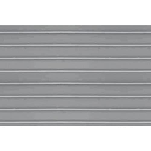 JTT Scenery Products 97407 1:100 Ribbed Roofing Sheet, 7.5"x12" (2)