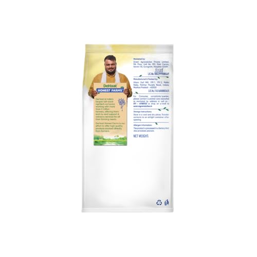 Image of DeHaat Honest Farms Pesticide Free Unpolished Cowpea White /Lobia 500 GM (Pack of 3)