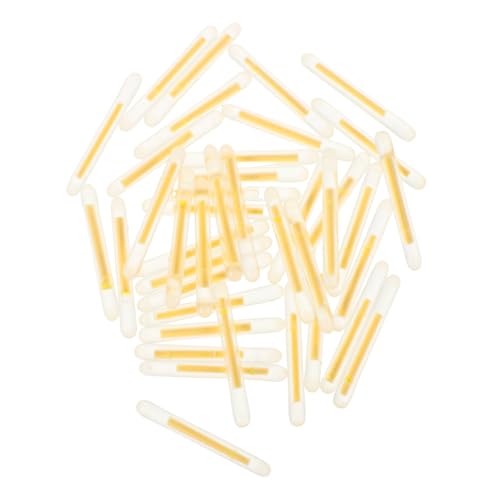 SUPVOX Enhanced Visibility Night Fishing Float 100pcs Fluorescent Stick for Rod Tip Underwater Glow Sticks for Fishing