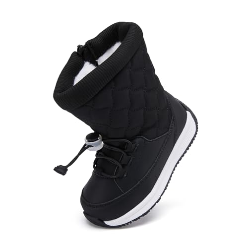 BMCiTYBM Toddler Boy Girl Snow Boots Waterproof...