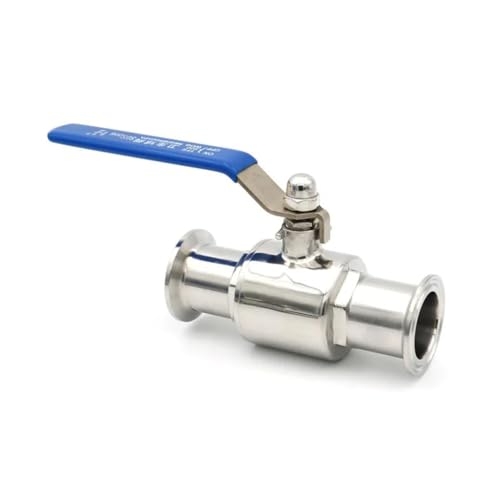Válvula de bola sanitaria de acero inoxidable 304 con conexión rápida de 12.7mm 5