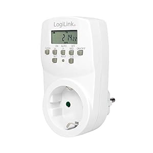LogiLink ET0007 Digitale Zeitschaltuhr Weiß