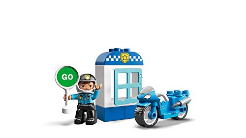 DUPLO Town Police Bike 10900 Building Blocks (8 Pieces) - Lego - Immagine 6