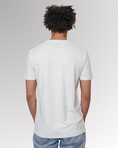 Hemp & Tortoise™ Men's Hemp T-Shirt – Soft, Durable & Eco-Friendly – 55% Hemp, 45% Organic Cotton – Breathable & Long-Lasting3