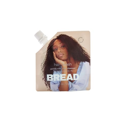 Bread Milky Cleanser Hair Wash Mini, Shampoo & Co-Wash, Curl Enhancing, Fruit Loop Scent, Vegan Friendly, 100 ml (Pack of 1)