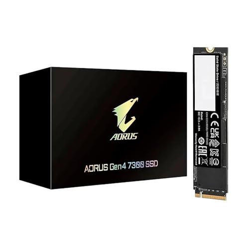 GIGABYTE AORUS Gen4 7300 SSD 2TB .2 PCI Express 4.0 NVMe 3D TLC NAND Neuf - vue 5
