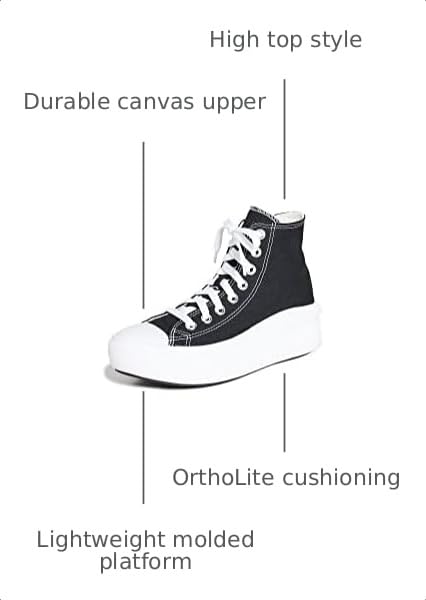 Image of Converse Women's Chuck Taylor All Star Move Platform High Top Sneaker