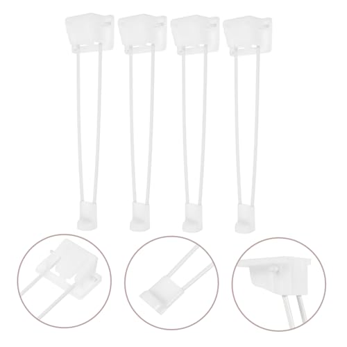 Pieds de table pliants 35 cm robustes pour optimiser un petit espace - 7