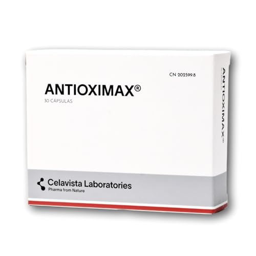 Celavista Antioximax, Suplemento Antioxidante para Salud Ocular, 30 Cápsulas