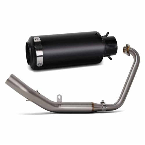 Sistema de escape completo para Zontes ZT125 U1 G1 Z1 Z2 de 2021 a 2025 con tubo delantero