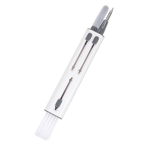 LALAFINA Triple Head Earphone Cleaner Brush for Keycap Puller Headset Cleaning Kit
