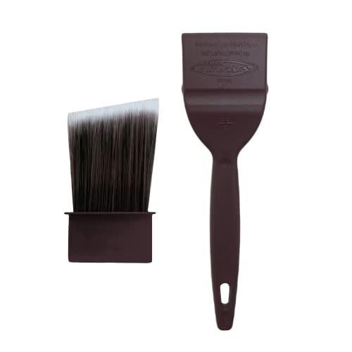 Enviro Brush - The Improved Paintbrushes with Reusable Handle and Replaceable Bristle Refills, Blend, Angle Brush for Walls and Trims, Sustainable Design (2.0 inch Smart Brush)