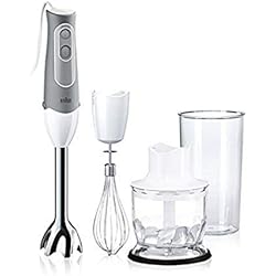 Braun Turbo 600 Watt Manual Braun MQ 525 Omelette - Batidora de mano, 600 W, plástico, 0.6 L, gris